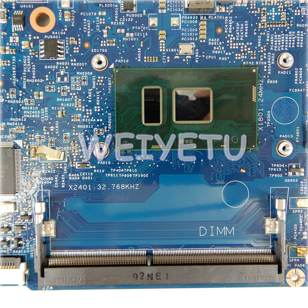 16824-1 Avec i3-6006U i5-7200U CPU Ordinateur Portable Carte MÃ¨re Pour Dell Latitude 3380 Ordinateur Portable Carte MÃ¨re CN-066FRK 063JCX TestÃ© OK n° 6