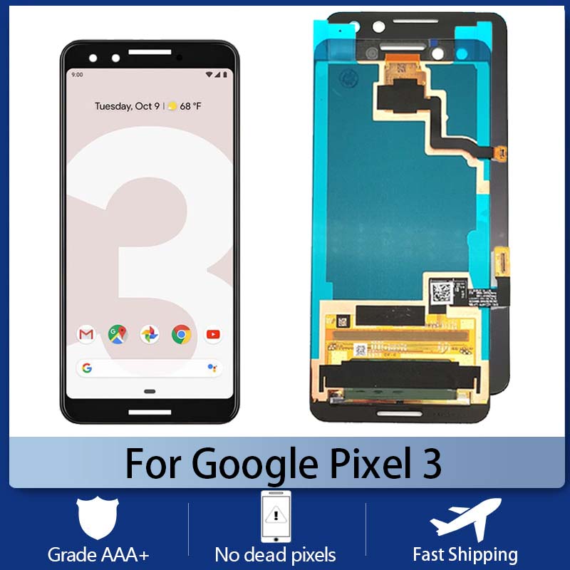 Ã‰cran tactile LCD pour tÃ©lÃ©phone portable, pour Google Pixel 2 3 3A 4 XL 5A snap7A 5 6 7 Pro Tela, original n° 5