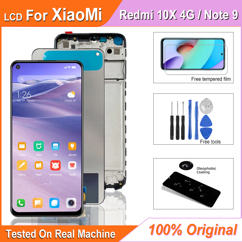 Ensemble Ã©cran tactile LCD de remplacement, 6.53 original, pour Xiaomi Redmi Note 9 10X 4G n° 1