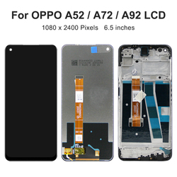 NumÃ©riseur d'Ã©cran tactile LCD de remplacement avec cadre, piÃ¨ces d'affichage d'origine, Oppo A72 A92, 6.5 , Oppo A52 CPH2059 small picture n° 2