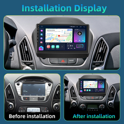 PodoNuremberg-Autoradio StÃ©rÃ©o Android 2 Din 8 + 128 Go, Navigation GPS, RÃ©cepteur FM, 4G, WiFi, DSP, BT, Carplay, Fit for Hyundai Feat 35, 2010-2015 small picture n° 2