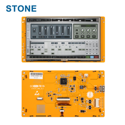 STONE-Ã‰cran tactile LCD intelligent, technologie d'affichage HMI avec programme et port UART pour Ardu37Raspberry pi, ESP32, STM32, 4.3 pouces small picture n° 1