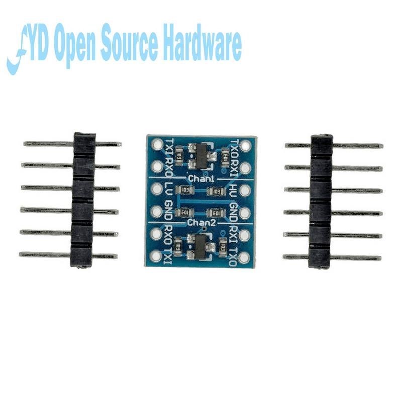 Convertisseur de niveau logique bidirectionnel, technologie 5V Ã  3.3V, 2 canaux IIC I2C, 1 piÃ¨ce n° 1