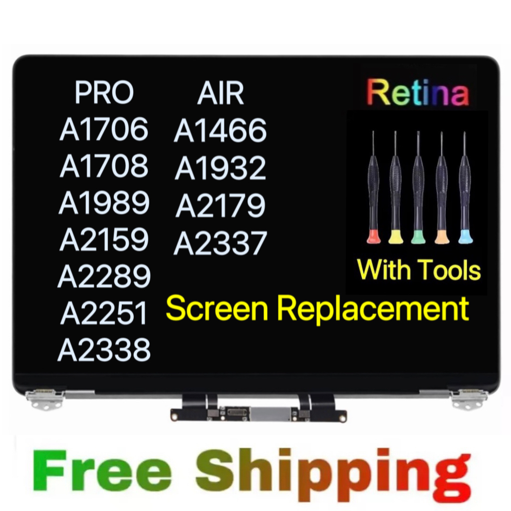 Ã‰cran LCD pour Macbook Retina 13 A1706 A1708 A1989 A2159 A2251 A2289 A1932 A2179 A2337 A2338 A1466, Nouveau n° 1