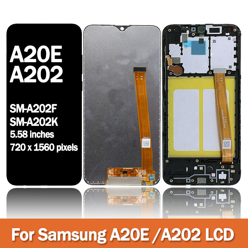 5.8 d'origine pour Samsung Galaxy A20e LCD AAthA202F A202K Ã©cran tactile HÃ©bergements eur assemblÃ©e SM-A202F/DS LCD remplacer n° 2