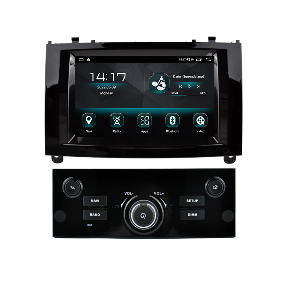 Autoradio Android 407, 4 Go/64 Go, Navigation GPS, DSP, DVD, Carplay, Ã‰cran Tactile, Lecteur LimitÃ©, pour Voiture KIT 2004 (2011-12.0) n° 3