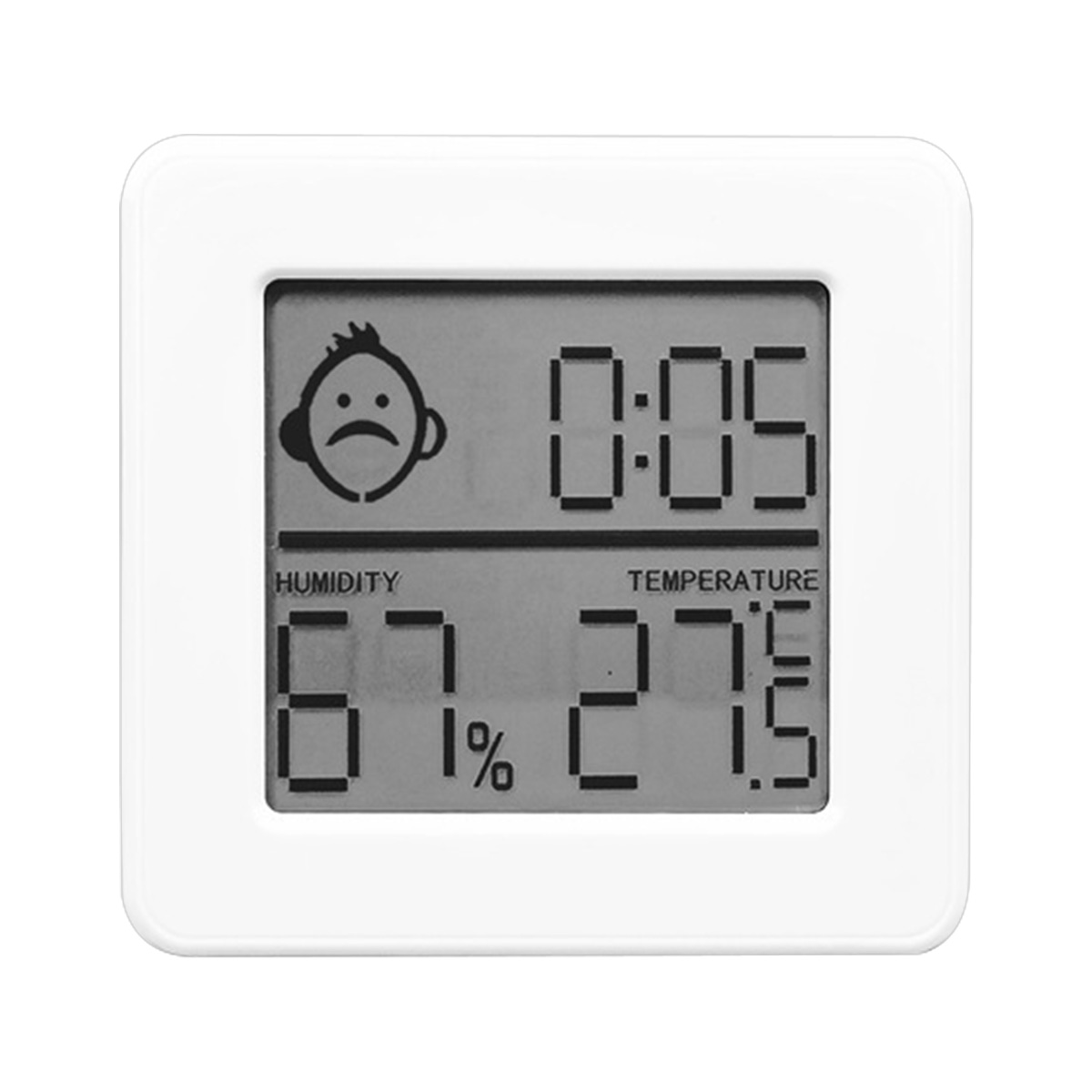 ThermomÃ¨tre et hygromÃ¨tre d'intÃ©rieur intelligent, moniteur numÃ©rique de tempÃ©rature et d'humiditÃ©, avec grand Ã©cran LCD, rÃ©utilisable et Rechargeable n° 1