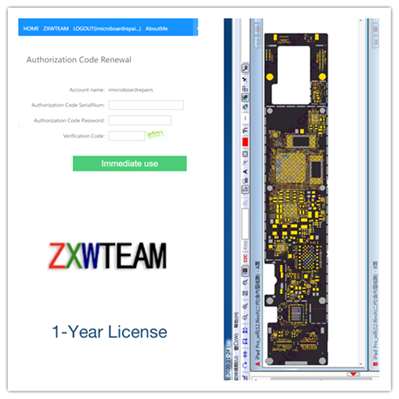 DRIES ALLY-Planificateur ZXW, 1 an d'activation, schÃ©ma de travail Zillion X, pour iPhone iPad Samsung, carte logique Bitmap n° 1