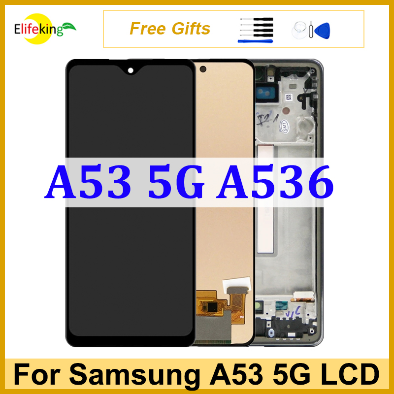 Ensemble Ã©cran tactile LCD de remplacement, 6.5 pouces, pour Samsung Galaxy A53 5G A536 A536B A536B/DS A536U n° 1