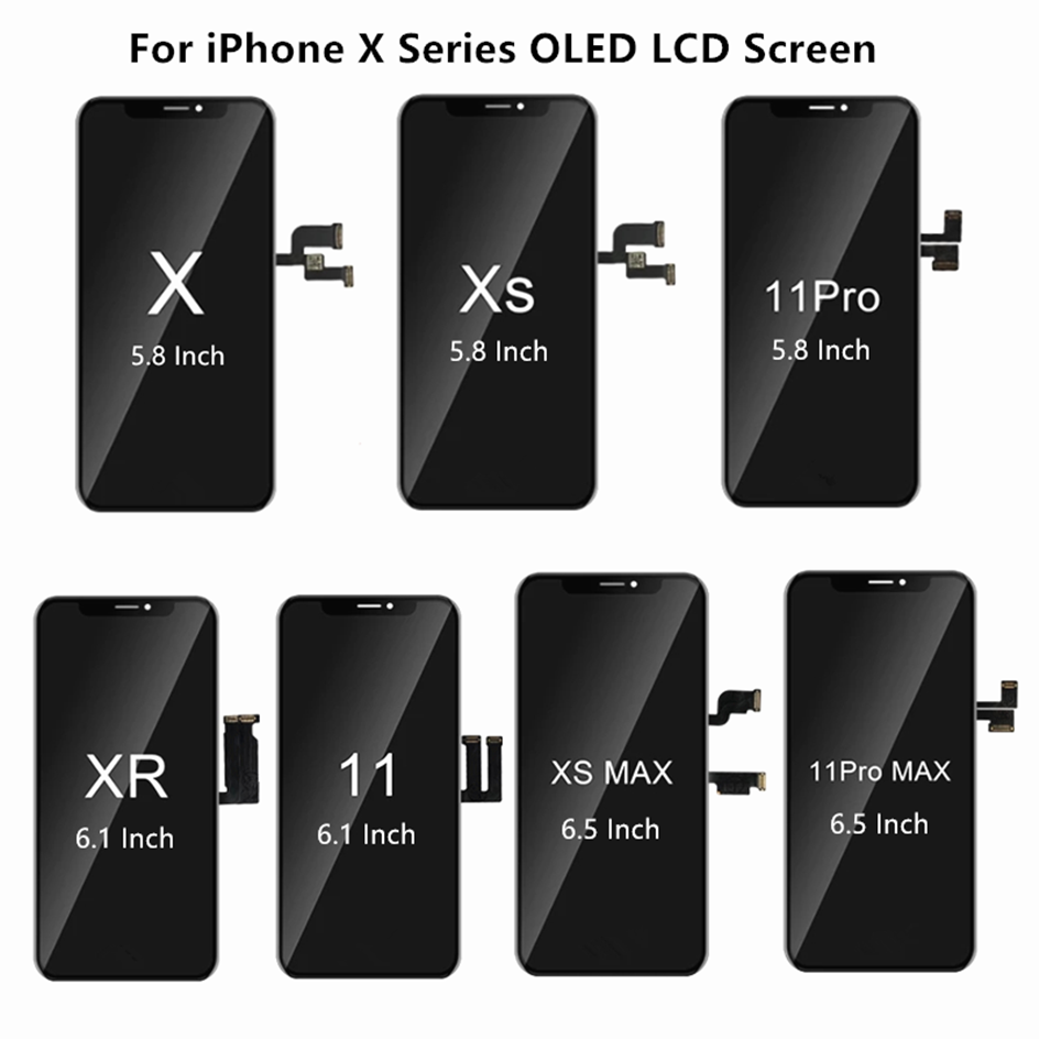 Ensemble Ã©cran tactile LCD OLED, AAA +, sans frÃ©quence, pour iPhone X 10, livraison rapide en 24 heures n° 6