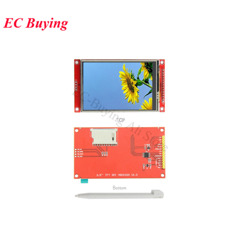 Ã‰cran tactile LCD TFT pour Ardu37, technologie ILI9488, pilote 3.5x3.5, port Ã©ventuelles I, interface sÃ©rie STM32 C51 320x480, 320 pouces, 480 pouces n° 5