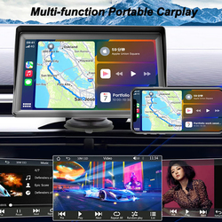 Autoradio sans fil avec Ã©cran tactile, lecteur vidÃ©o, Apple Carplay, Android Auto, FM, Bluetooth, limitation automobile universelle, 7 pouces small picture n° 6