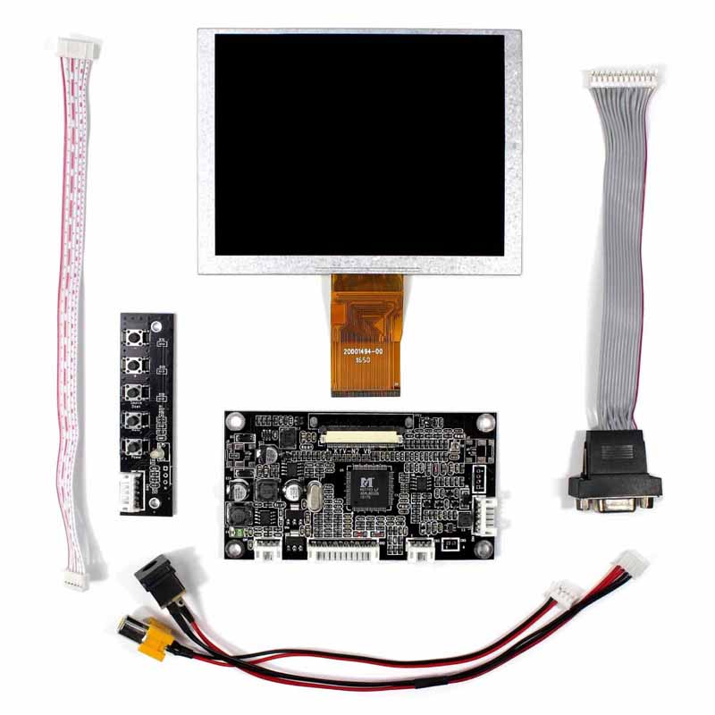 Latumab 5 pouces KYV-N2 V6 ZJ050NA-08C Ã©cran LCD + VGA AV LCD ContrÃ´leur Carte De Pilote 640x480 n° 6