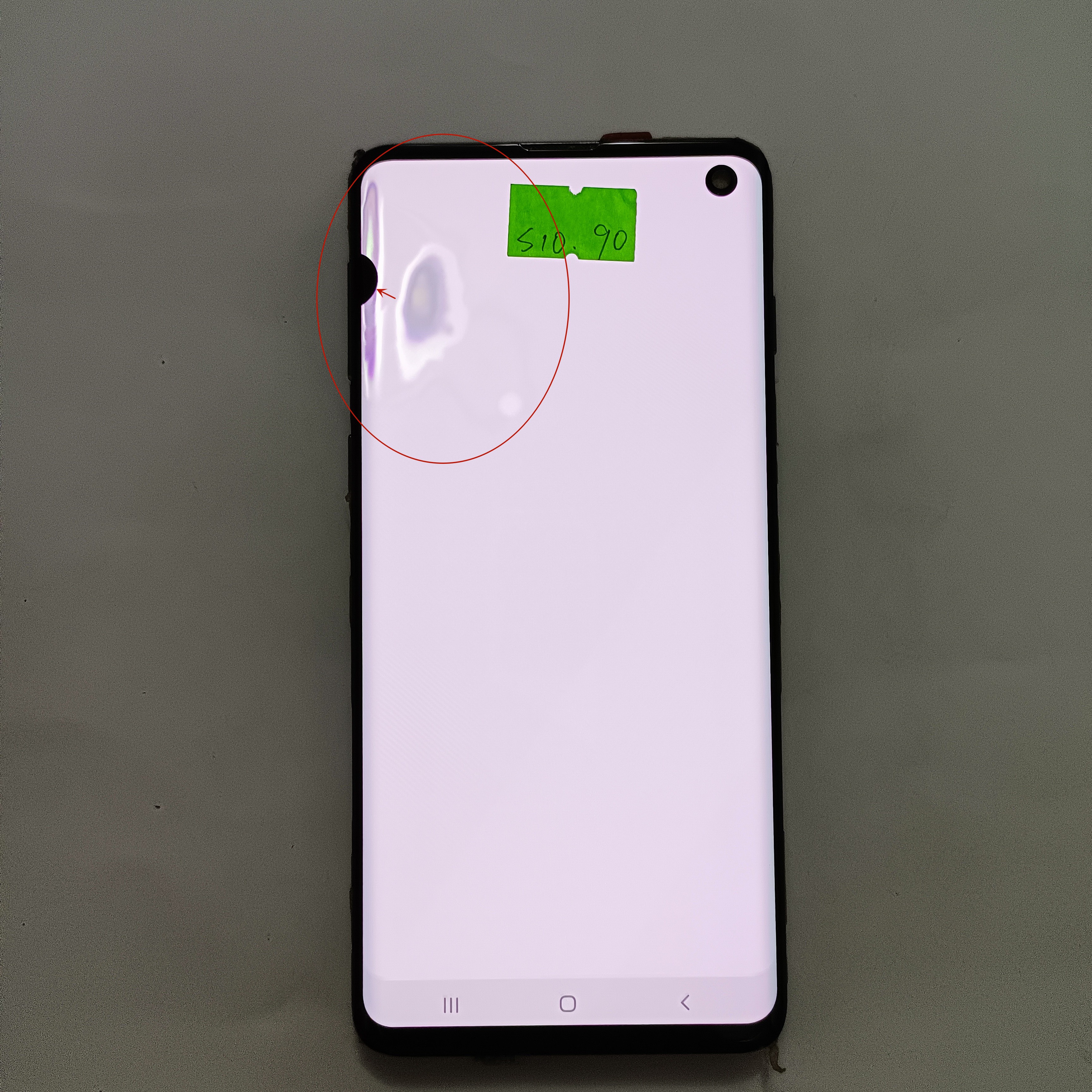 100% 6.1 LCD AMOLED d'origine pour Samsung Galaxy S10 G973 SM-G9730 G973F Affichage SM-G973F/DS et assemblage de HÃ©bergements eur d'Ã©cran tactile n° 6