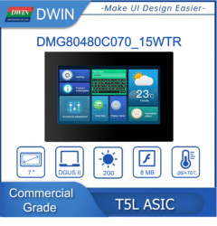 Dwin-Ã‰cran tactile LCD HMI de qualitÃ© commerciale avec coque allergique, 4.3, 7.0, 10.1 DGUS2, Ã©cran rÃ©sistif avec PLC, Ardu37, STM32 small picture n° 1