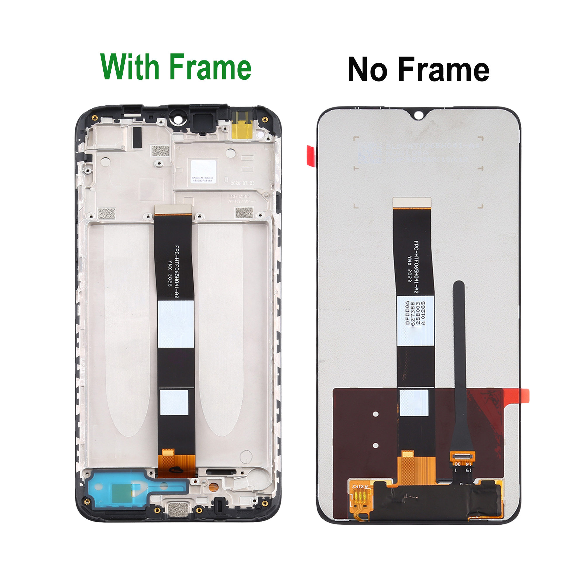 Ensemble Ã©cran tactile LCD avec chÃ¢ssis, 6.53 pouces, pour Xiaomi Redmi 9A 9C NDavid M2006C3MNG, M2006C3MG M2006C3stuff, original n° 6