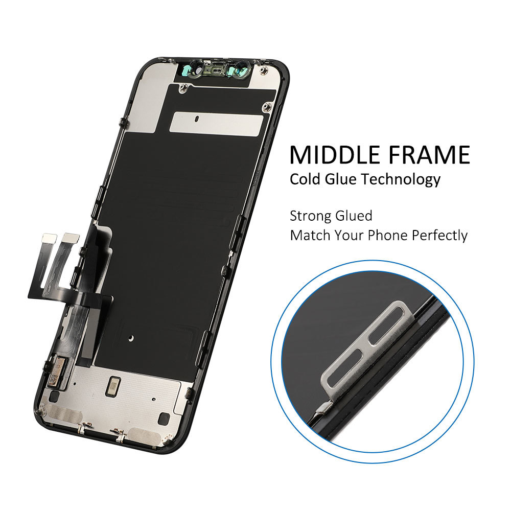 Incell-Remplacement d'Ã©cran LCD pour iPhone, assemblage de HÃ©bergements eur tactile 3D, XS Max 12 et 13 Mini, X, Poly, XS 11, nouveau n° 6