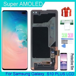 Ensemble Ã©cran tactile LCD AMOLED de remplacement, pour Samsung Galaxy S10 Plus G975 G975F G975F/DS, original small picture n° 1