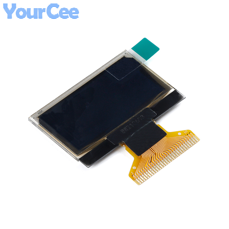 Ã‰cran LCD OLED de 1.3 pouces 1.3 pouces, Module d'affichage blanc bleu SH1106 12864x64 128 SPI IIC I2C communiquer * 64 4 broches 7 broches n° 5