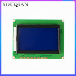 Module LCD avec rÃ©troÃ©clairage pour Ardu37, port parallÃ¨le hospite64, Ã©cran bleu 128, 5V, 12864 points, ST7920 small picture n° 4