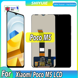 Écran tactile LCD de remplacement, 6.58 pouces, pour Xiaomi Poco M5, Original