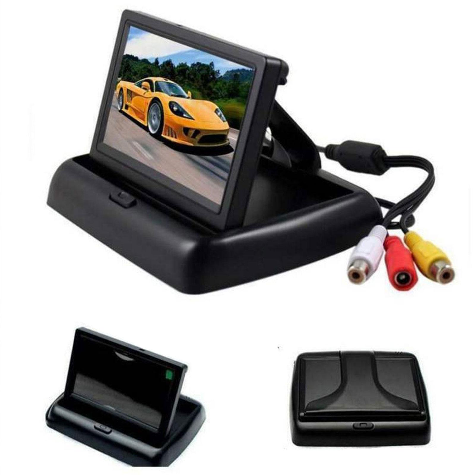 Ã‰cran de moniteur de voiture de 5.0 pouces pour camÃ©ra de recul, Ã©cran LCD TFT, couleur numÃ©rique HD, Ã©cran HD de 5.0 pouces, aide au stationnement arriÃ¨re n° 5