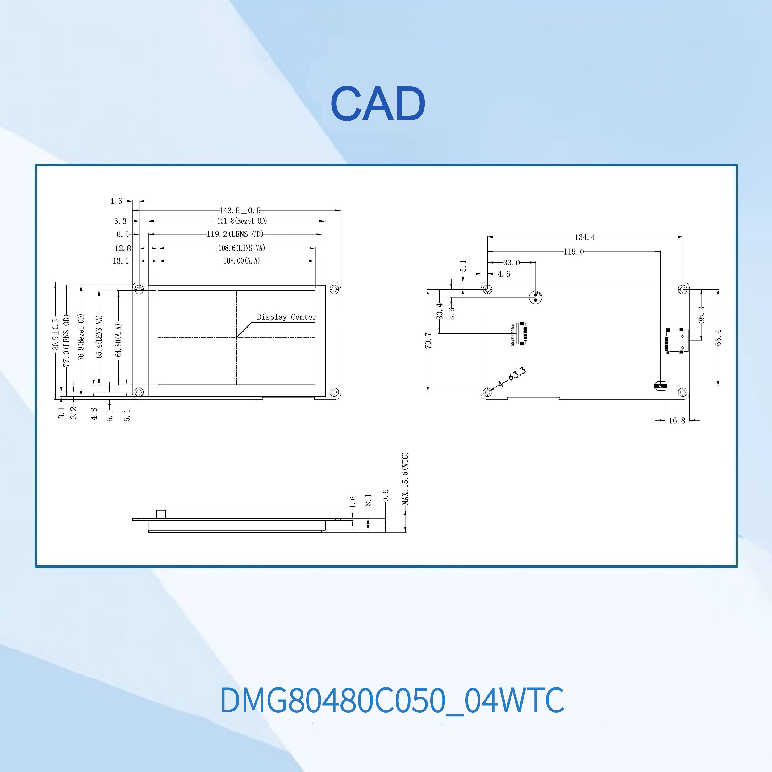 Dwin-Ã‰cran LCD IHM TFT pour Ardu37DMG80480C050 _ 04W, 5.0 pouces IPS, 800x480, technologie de puzzles, TTL, RS232, UART, qualitÃ© commerciale n° 5