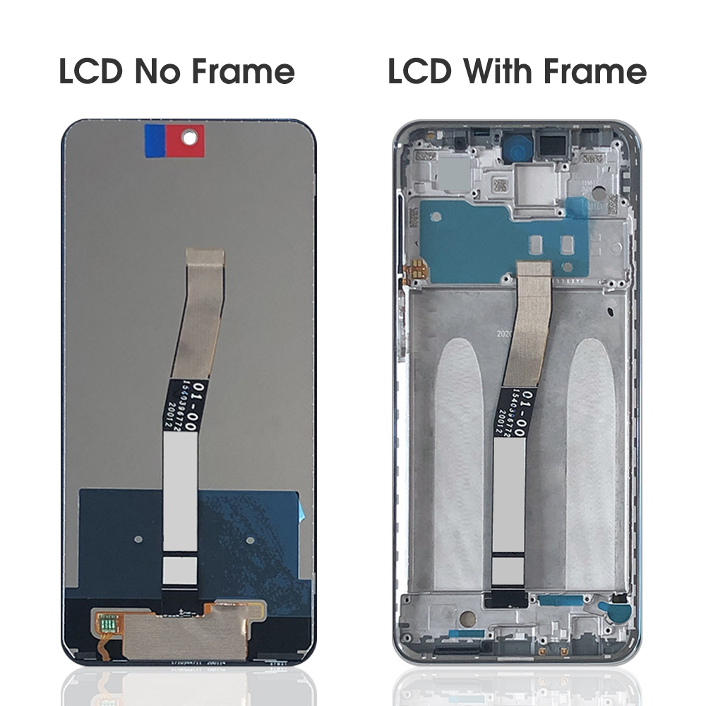 Ensemble Ã©cran tactile LCD de remplacement avec chÃ¢ssis, 6.67 original, pour Xiaomi Redmi Note 9S / Note 9 Pro n° 4