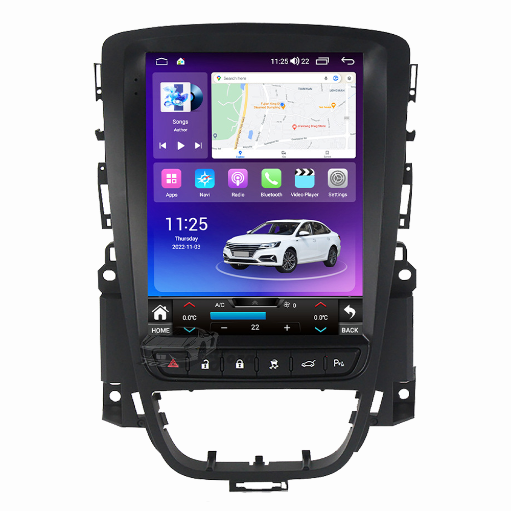 Yoza-Autoradio Carplay Android 11, Navigation GPS, WIFI, Limitation de l'Écran, Lecteur pour Opel Astra J, Buick, Excelle XT, 2009-2015 n° 4
