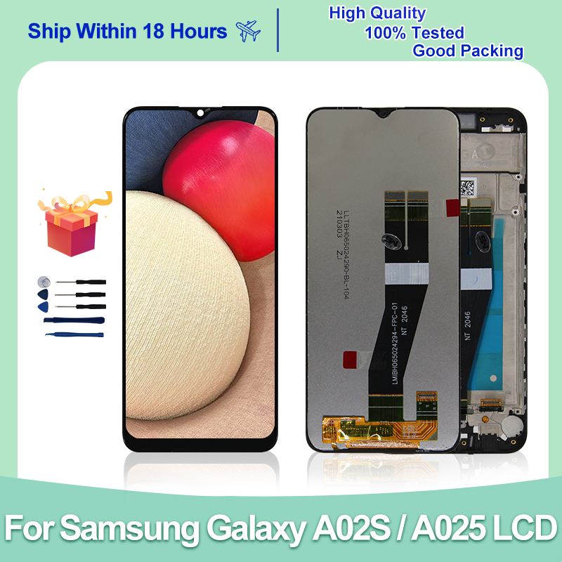 6.5 Original Pour Samsung Galaxy A02S Affichage SM-A025M/DS LCD Ã‰cran Tactile Digitizer Affichage Pour Samsung A02S LCD SM-A025F/DS n° 1