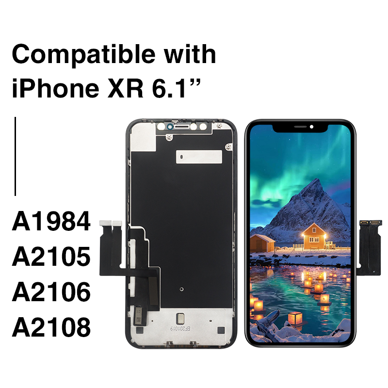 EFAITHFIX-Ã‰cran tactile LCD 3D de remplacement, 6.1 pouces, avec outils de rÃ©paration, pour iPhone n° 2