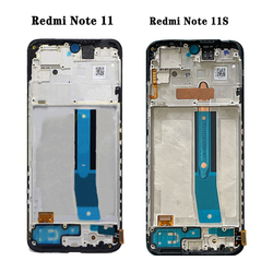 NumÃ©riseur d'Ã©cran tactile d'affichage Ã  cristaux liquides pour Xiaomi Redmi Note 11, Ã©cran 5G, 100% testÃ©, 2201117TG, 21091116AC small picture n° 5