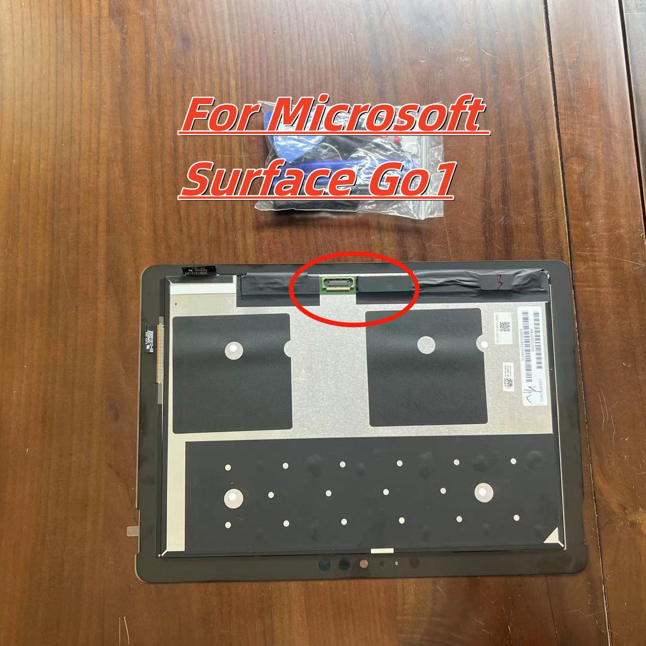 Ensemble Ã©cran tactile LCD, AAA +, pour Microsoft Surface Go1 1824 1825 Go 2 1901, original n° 3