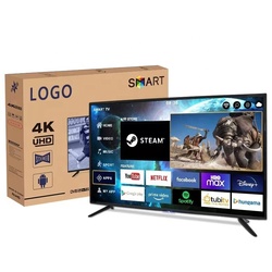 Télévision Android Smart TV, écran plat, HD, LED, LCD, noir, Chine, 32, 42, 50, 55, 65 pouces