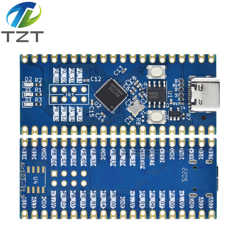 Carte de dÃ©veloppement Air103 TYPE-C carte mÃ¨re 32 bits 240Mhz, LuatOS count804, systÃ¨me LUA prend en charge LCD multi-Ã©cran/Ã©ventuelles I/EINK pour Ardu37 n° 5