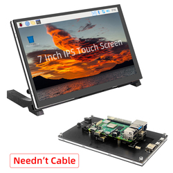 Ã‰cran tactile LCD Raspberry Pi, Ã©cran secondaire, compatible HDMI, IPS 1024x600 HD, RPI 4B 3B + 3B OPI 5 PC, AIDA64, 7 pouces