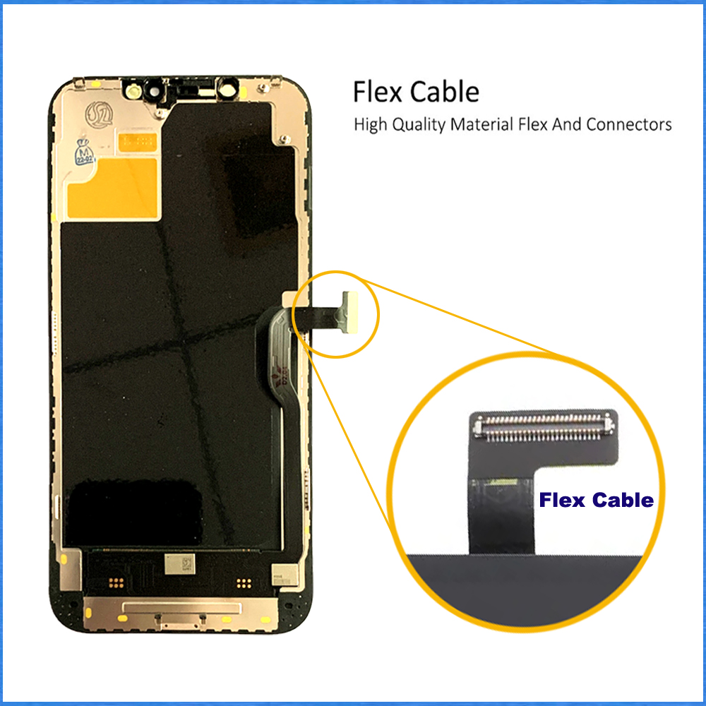 Bloc Ã©cran tactile LCD OLED, 3D, piÃ¨ce de rechange, pour iPhone X XS 11 12 Pro Max 13 12 Mini 14 Plus n° 5