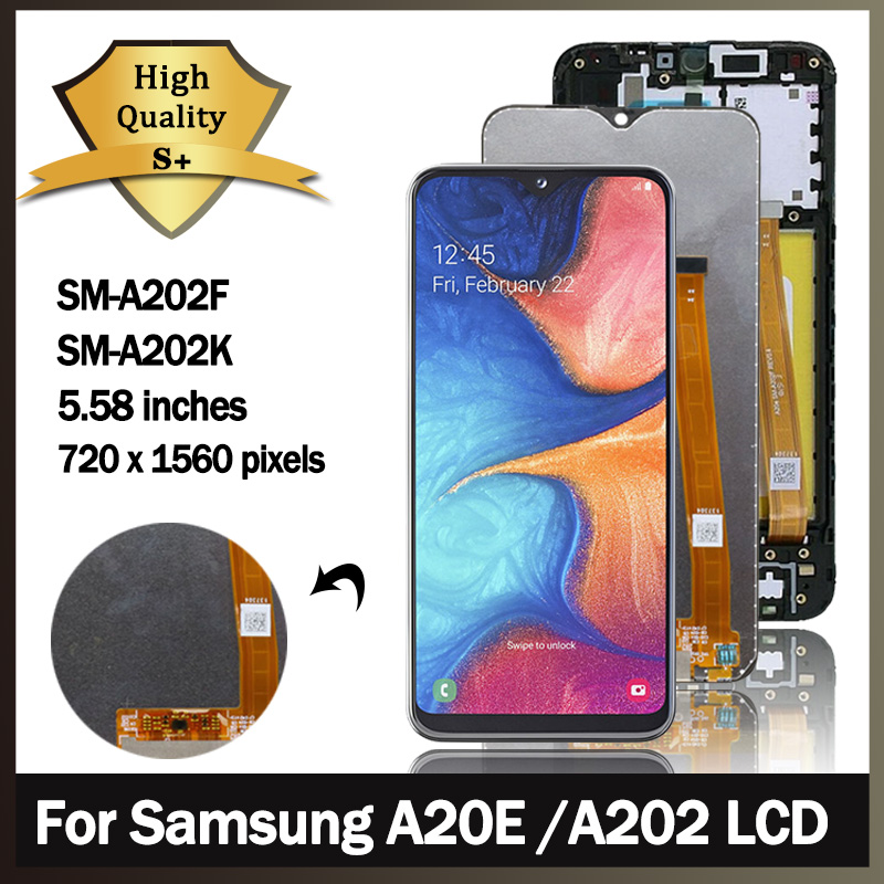 5.8 d'origine pour Samsung Galaxy A20e LCD AAthA202F A202K Ã©cran tactile HÃ©bergements eur assemblÃ©e SM-A202F/DS LCD remplacer n° 1