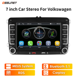 MP5 Autoradio Lecteur MultimÃ©dia CarPlay et Android Auto pour VW Volkswagen GOLF 5 6 POLO PASSAT JETTA TIGUAN TOURAN 7 Ã‰cran Tactile small picture n° 1