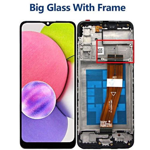 Ã‰cran LCD de remplacement pour Samsung Galaxy A02s 5G A025G, grand verre avec cadre, 6.7 pouces n° 1