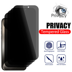 Protecteur d'Ã©cran anti-espion pour iPhone, verre de confidentialitÃ© pour iPhone 15 14 13 12 11 Pro Max Mini 15 14 Plus X XS Poly SE 2020 2022, 4 piÃ¨ces