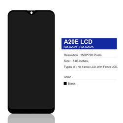 Bloc Ã©cran tactile LCD, 5.8 pouces, pour Samsung Galaxy A20e A202F SM-A202K small picture n° 2