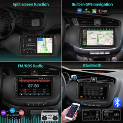 LeeKooLuu â€“ Autoradio Android, 2 Din, GPS, WiFi, 4G, DSP, Carplay, lecteur multimÃ©dia stÃ©rÃ©o, pour voiture Ford Focus (2012, 2013, 2014, 2018) small picture n° 4