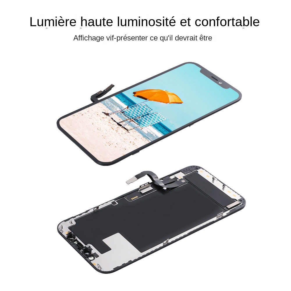 Elekworld-Ã‰cran tactile LCD 3D de remplacement, sans frÃ©quence, pour iPhone 12 12 Pro n° 6