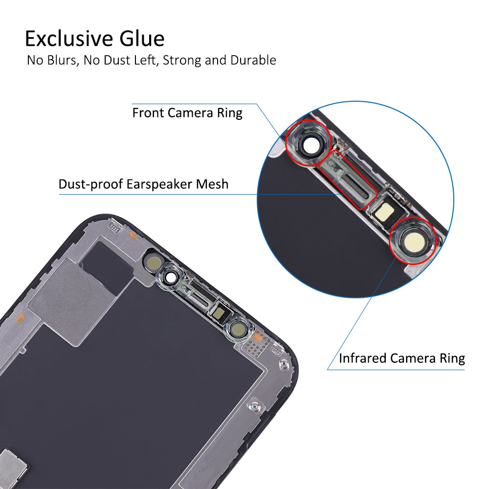 Bloc Ã©cran tactile LCD OLED de remplacement, pour iPhone X XS Max 11 n° 5