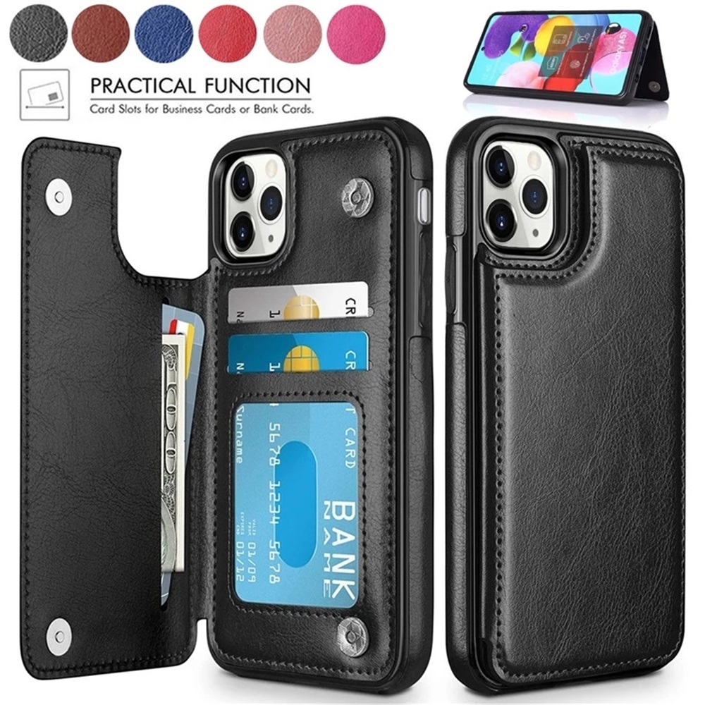 Ã‰tui arriÃ¨re en cuir pour Samsung Galaxy, S21, S20 FE 2022, S22, S23 Ultra, S10e Lite, S9, S8 Plus, S7 Edge, portefeuille Flip Cover, porte-cartes n° 1