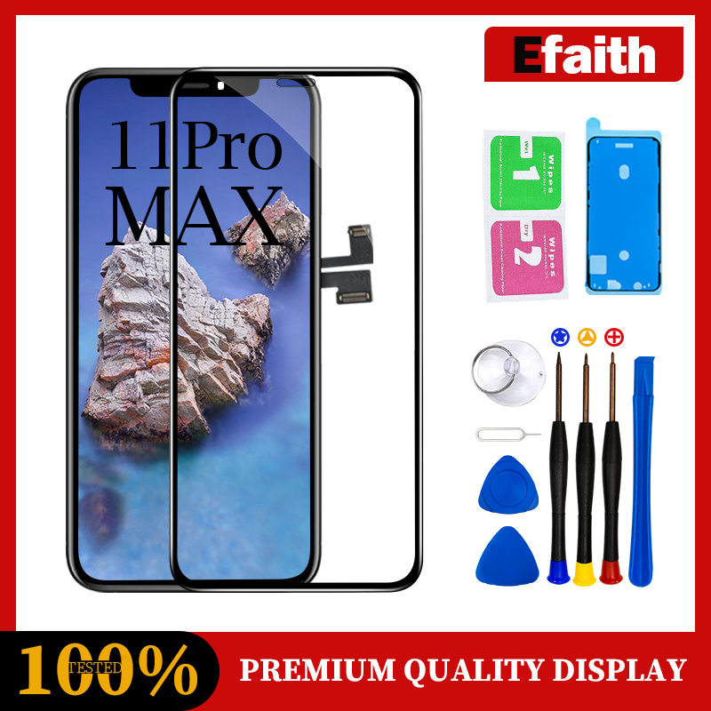 Ã‰cran tactile LCD de remplacement pour iPhone 11 Pro Max, piÃ¨ces d'assemblage de HÃ©bergements eur, Incell, haute qualitÃ©, AAA n° 1