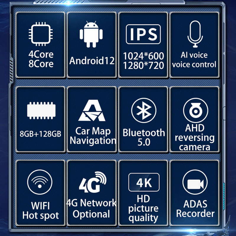 Autoradio Android avec Navigation GPS, Lecteur Audio, StÃ©rÃ©o, 2 Din, 9 Pouces, Limitation, UnitÃ© Centrale pour KIT 207, 207CC, 2006-2015 n° 5