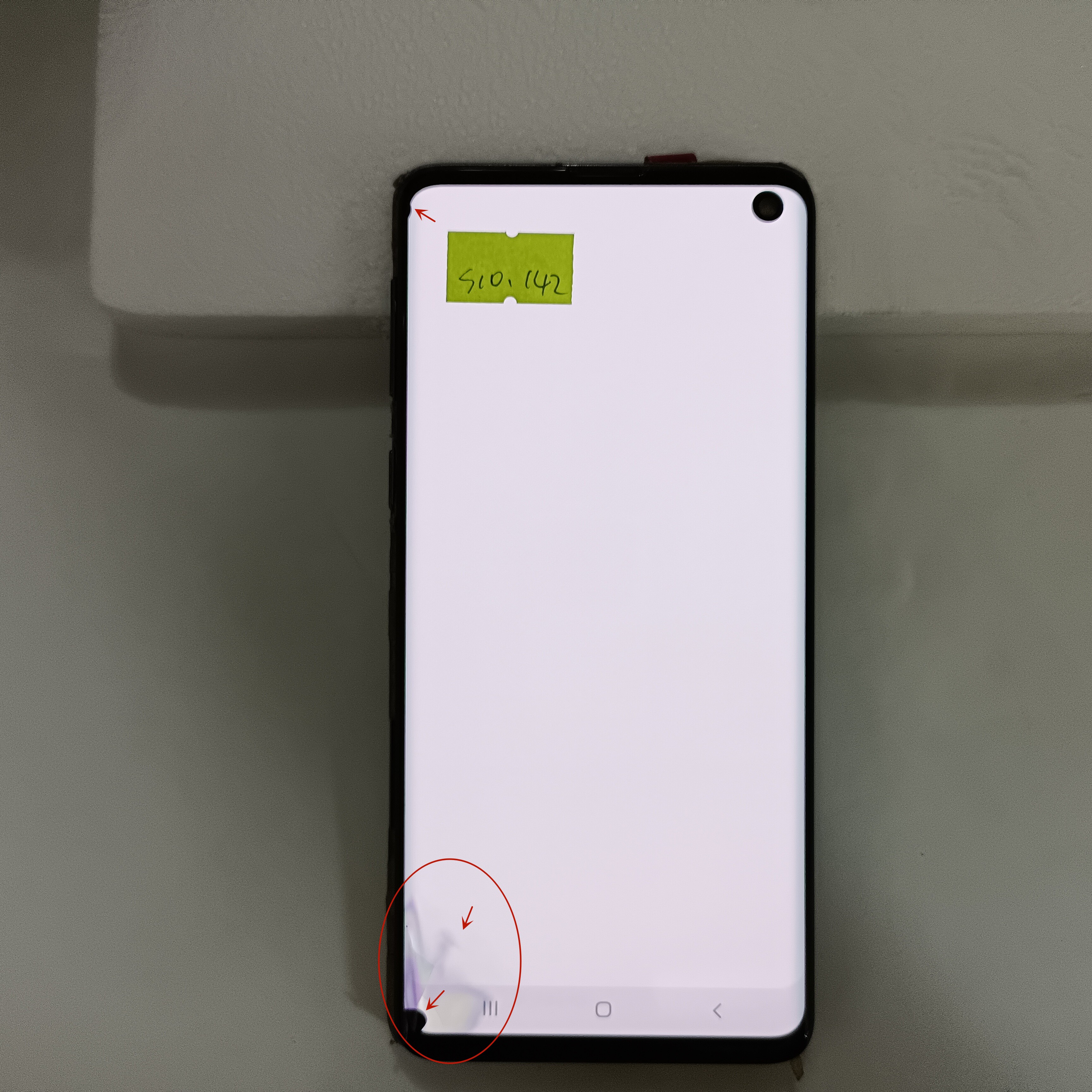 Ensemble Ã©cran tactile LCD AMOLED avec chÃ¢ssis, pour Samsung Galaxy S10 G973 G973U G973F, original n° 3