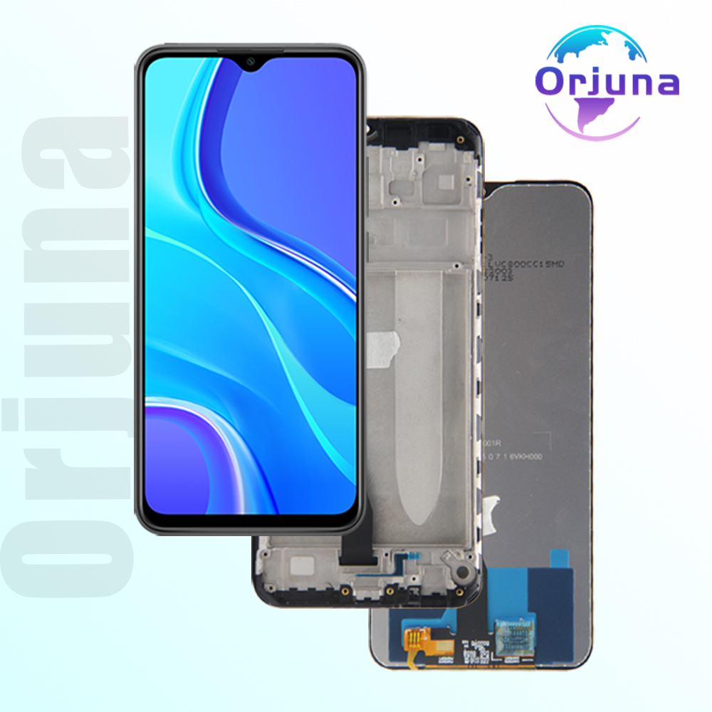 Ã‰cran Tactile LCD TFT avec ChÃ¢ssis, pour Xiaomi Redmi 9 M2004J19G M2004J19C, Original n° 4